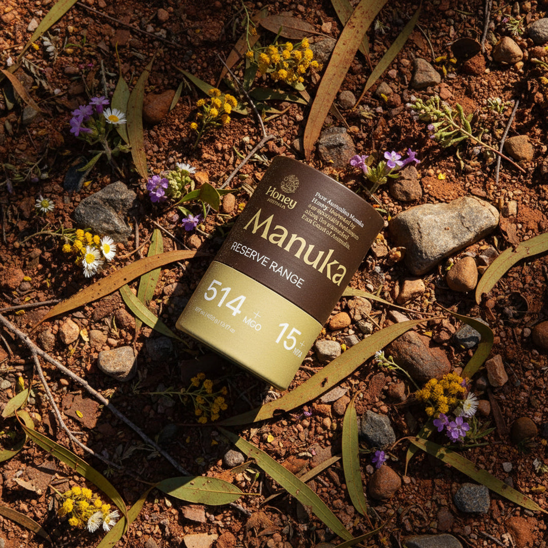 Reserve Range — Australian Manuka MGO 514+ 430g Glass Jar - Honey Australia