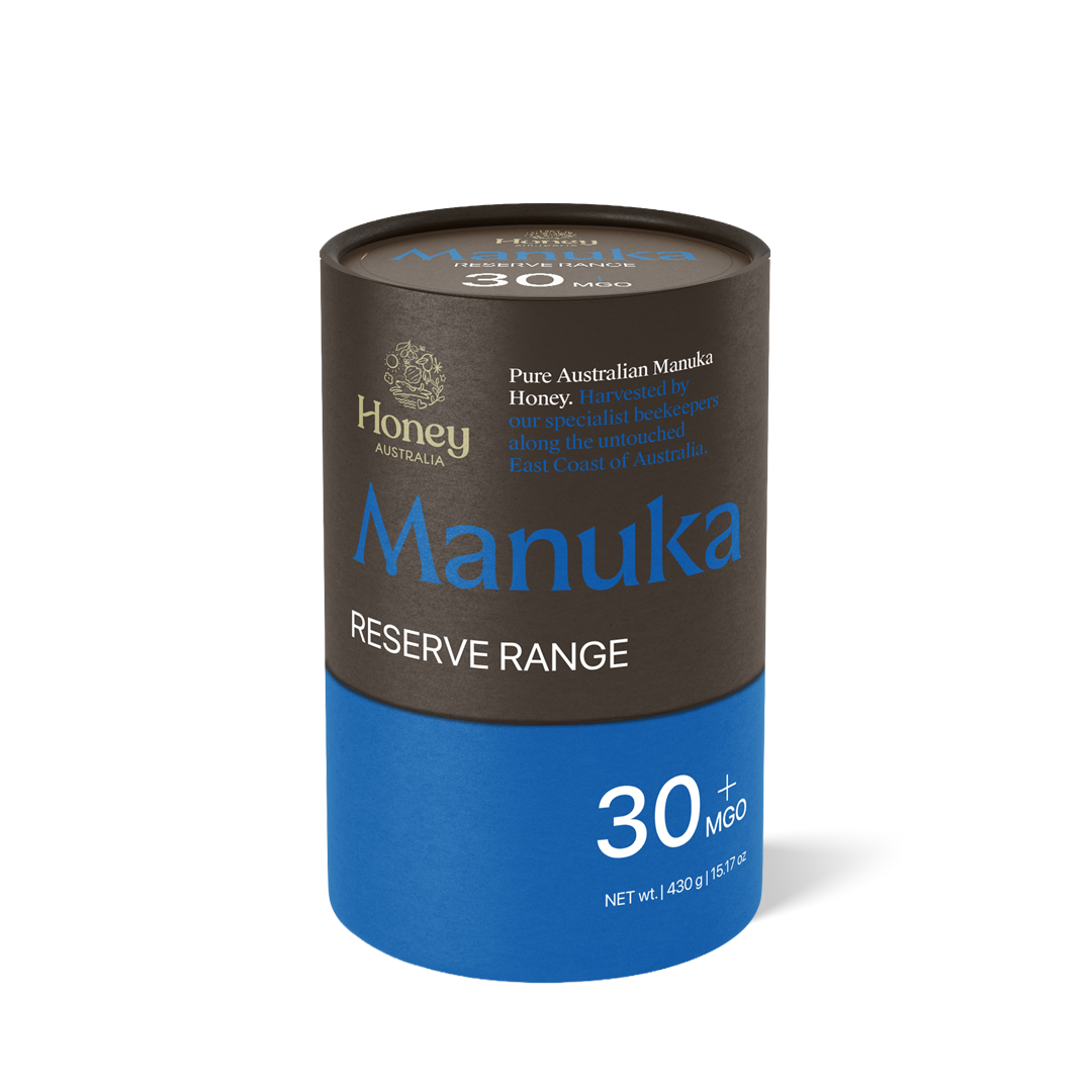 Reserve Range — Australian Manuka MGO 30+ 430g Glass Jar - Honey Australia