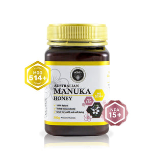 Australian Manuka MGO 514+ (15+) 500g - Honey Australia
