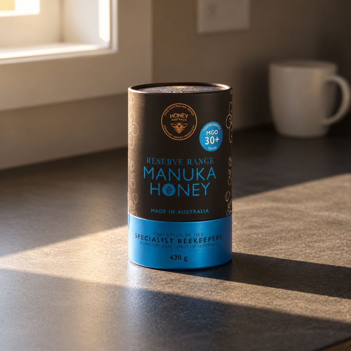 Reserve Range — Australian Manuka MGO 30+ 430g Glass Jar - Honey Australia