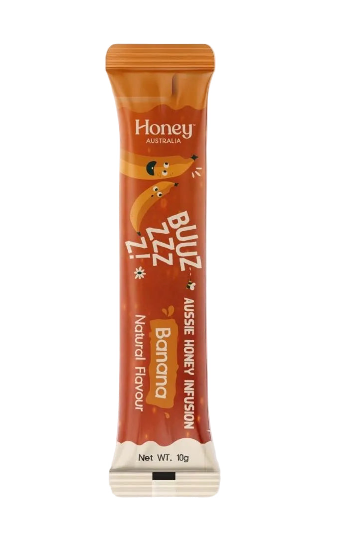 Buzz Banana Honey + Vitamin C Infusion – STIX (10 pack)