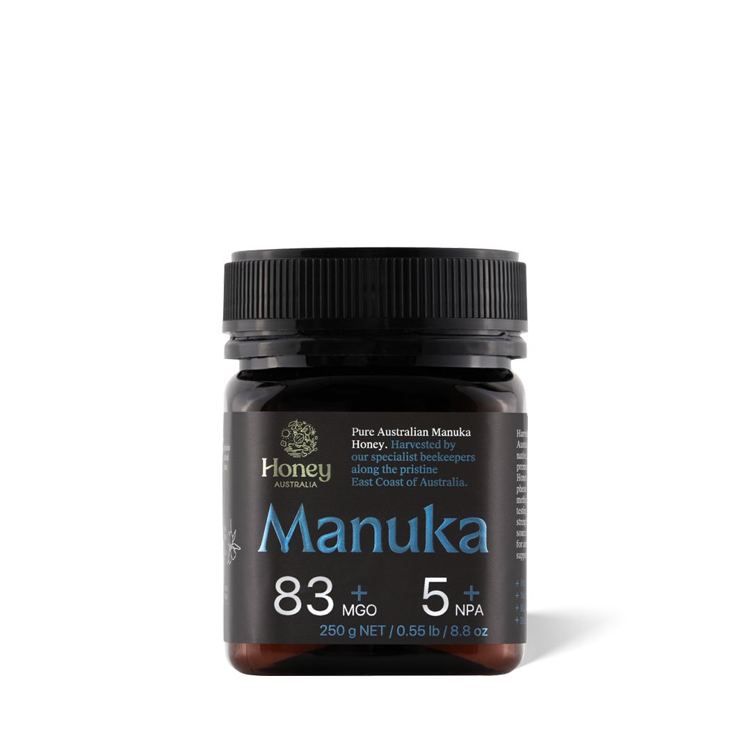Australian Manuka MGO 83+ (5+ NPA) 250g - Honey Australia