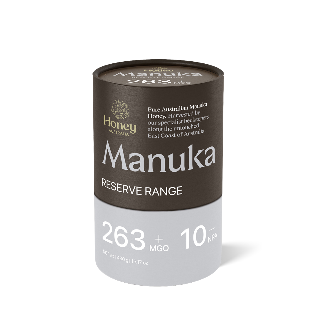 Reserve Range — Australian Manuka MGO 263+ 430g Glass Jar