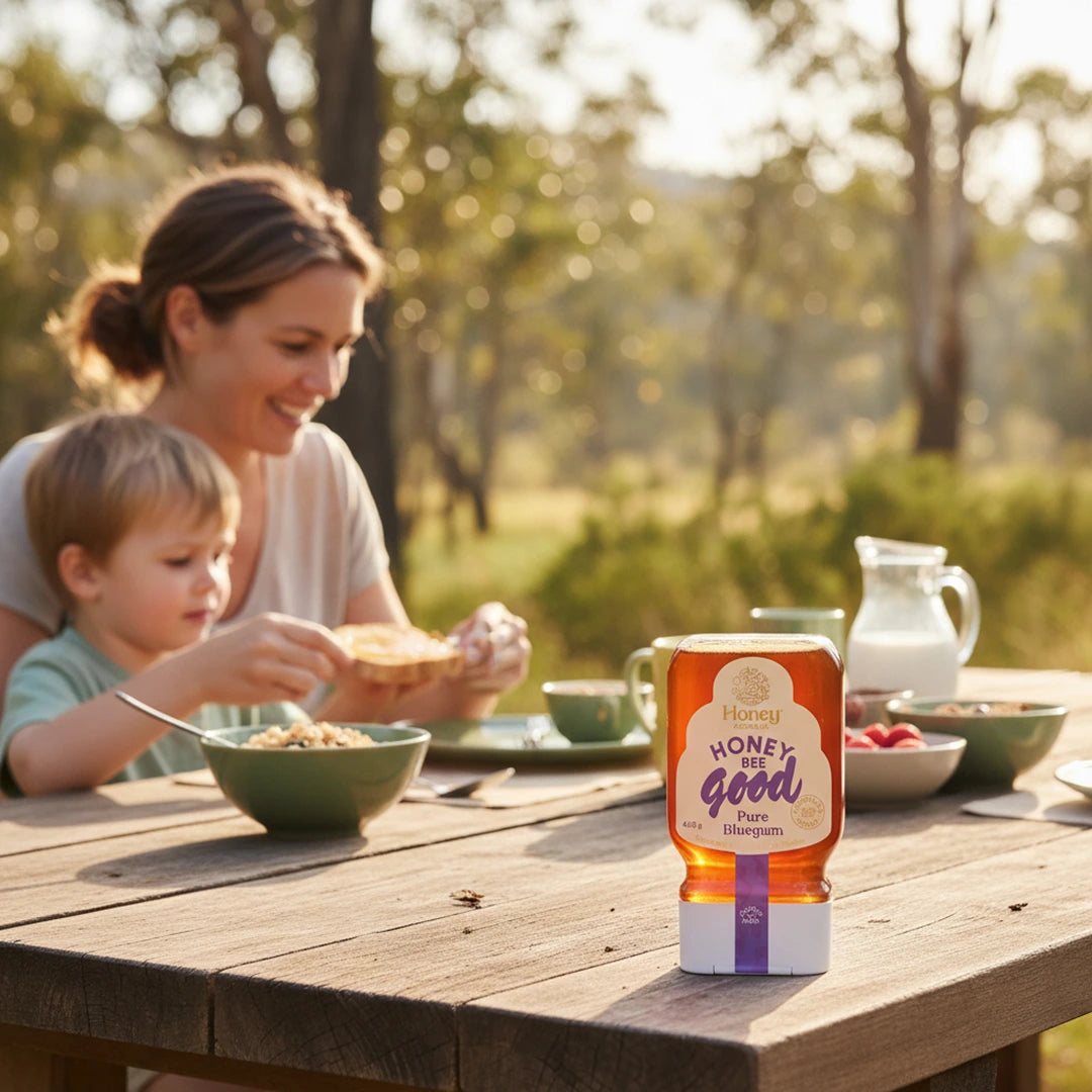Honey Bee Good - Pure Bluegum – 400g Squeeze - Honey Australia