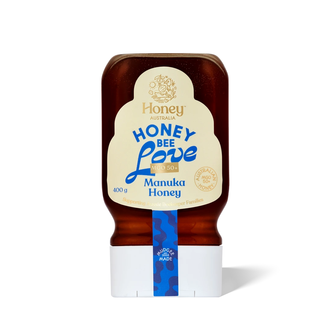 Honey Bee Love - MGO 50+ Manuka – 400g Squeeze - Honey Australia