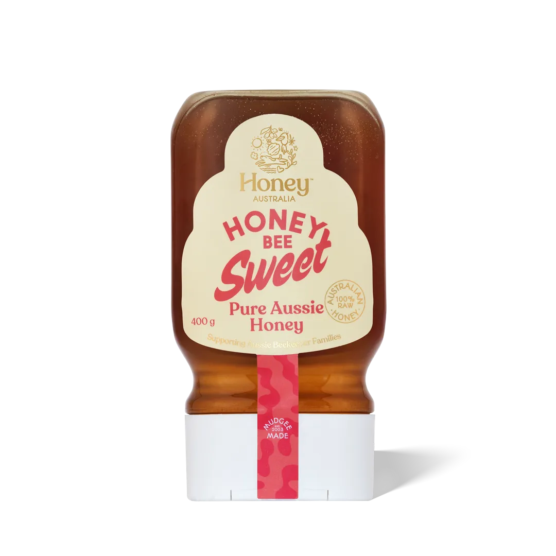 Honey Bee Sweet – Pure Aussie Honey – 400g Squeeze