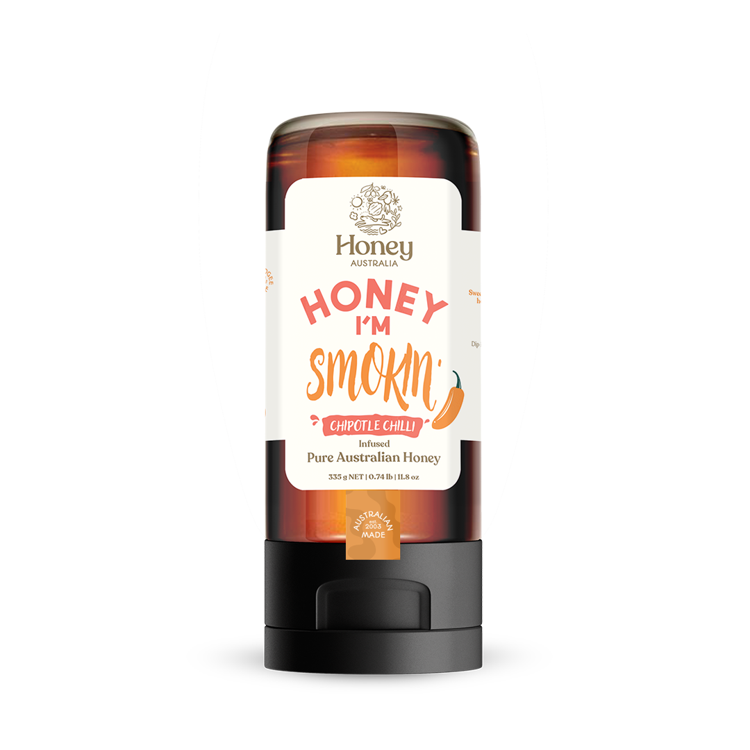 Honey I'm Smokin' – Chipotle Chilli Infused Honey (335g)
