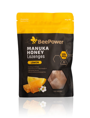 BeePower 40 Lozenges Lemon - Honey Australia