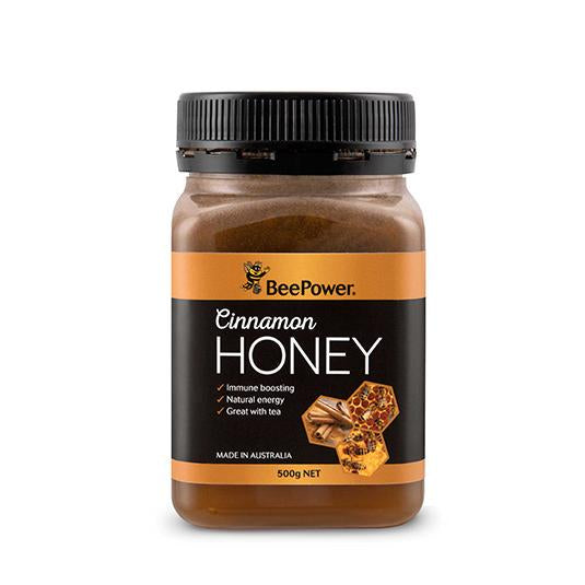 Beepower Cinnamon Honey 500g - Honey Australia