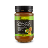 Beepower Organic Raw Honey 500g - Honey Australia