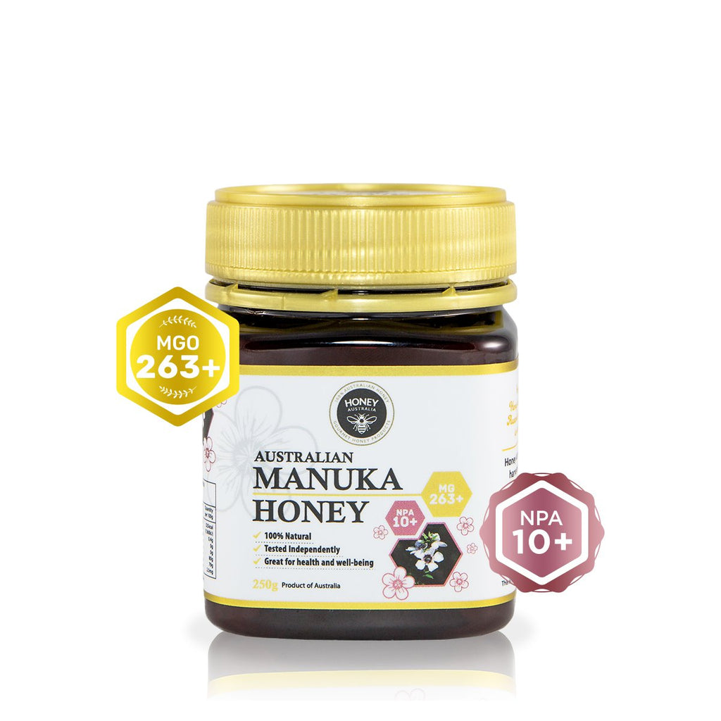 Australian Manuka MGO 263+ (10+) 250g - Honey Australia